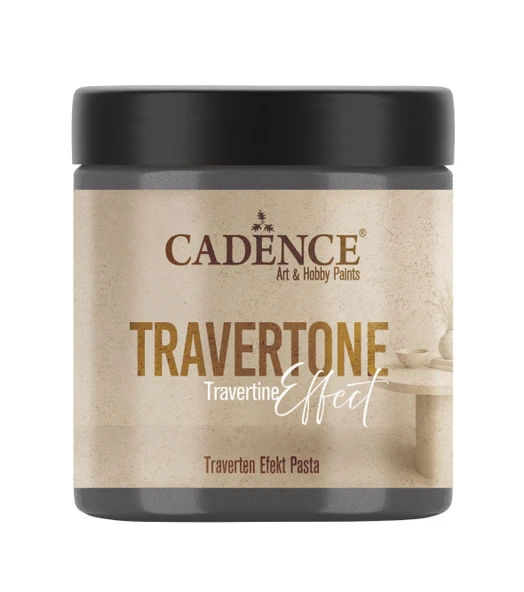 TRAVERTEN EFEKT PASTA TRV-06 ANTRASİT 250ML ürün görseli 1