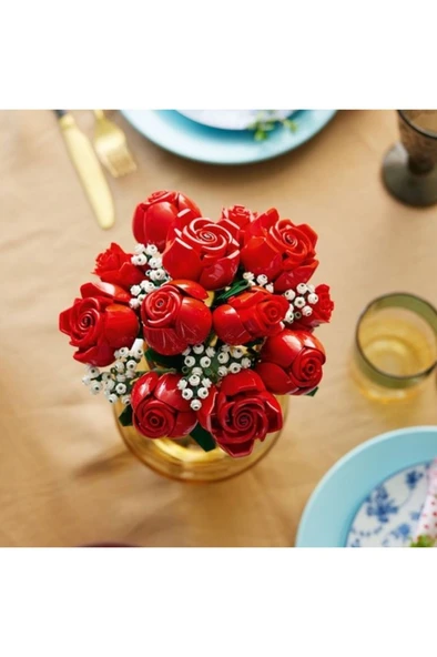 Lego 10328 Botanicals Gül Buketi - Resim 2