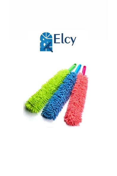 ELCY Toz Alma Mopu Püsküllü Makarna Mop Sap Takılabilir ürün görseli 1