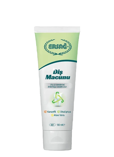 Ersağ Karanfil - Okaliptüs - Aloe Vera Diş Macunu 100 ML ürün görseli 1