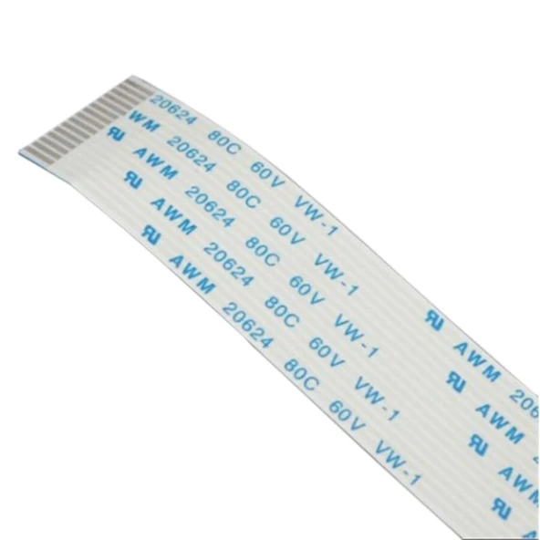 FFC-0.5MM 8 PİN Esnek Kablo 20Cm Düz (Forward Direction) x 1 Adet  (rf082) ürün görseli 1