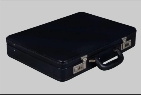 İnce boy şifreli bond diplomat çanta - Resim 2