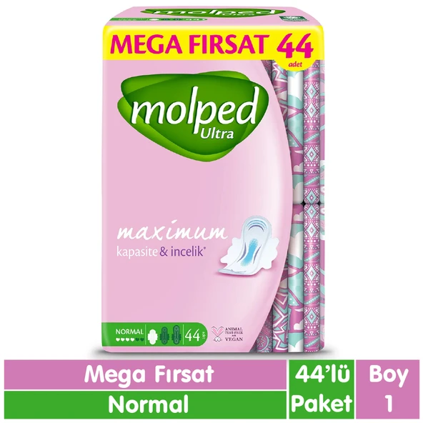 Molped Anatomik Normal Ped Mega Fırsat 44 Adet ürün görseli 1