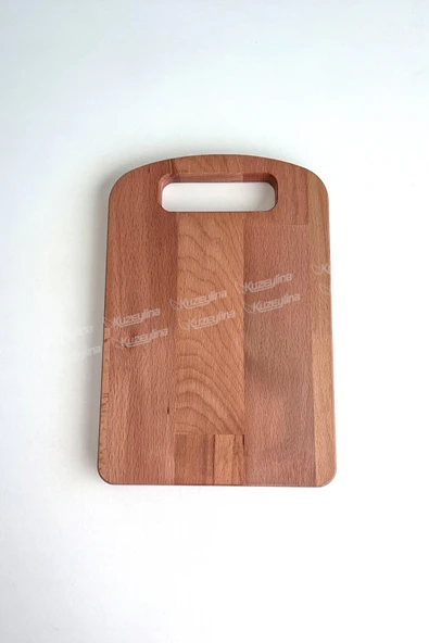 Doğal Ahşap Kesme Tahtası ve Sunumluk | 30x20 cm | Kayın Ağacı ürün görseli 1