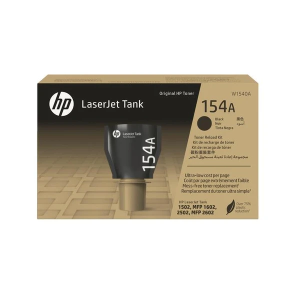 HP W1540A 154A Siyah Toner ürün görseli 1