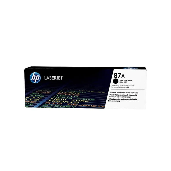 HP 87A CF287A Siyah Toner ürün görseli 1