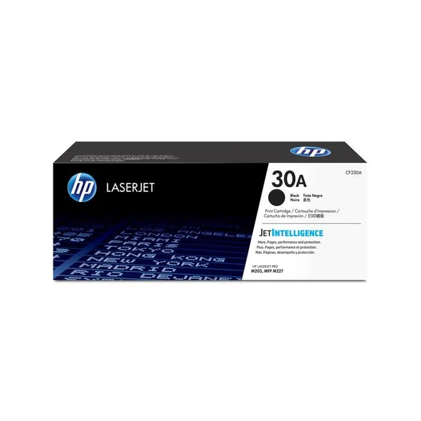 HP 30A CF230A Siyah Toner ürün görseli 1