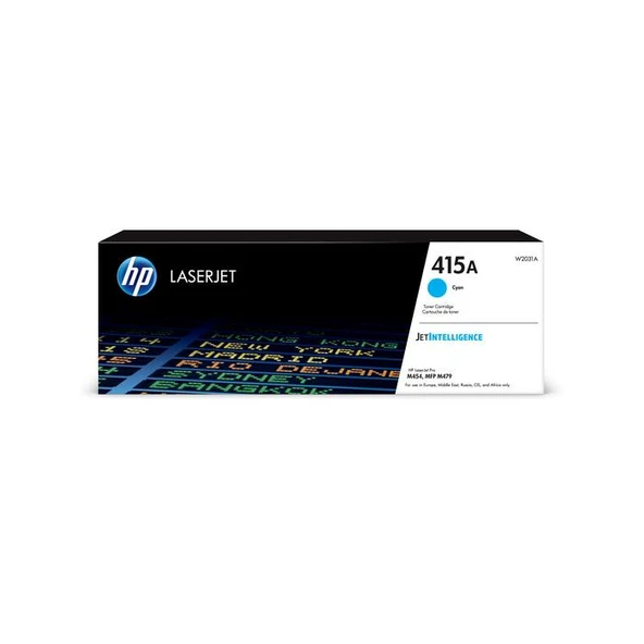 HP 415A W2031A Mavi Toner ürün görseli 1