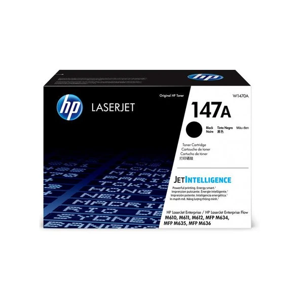 HP 147A W1470A Siyah Toner ürün görseli 1