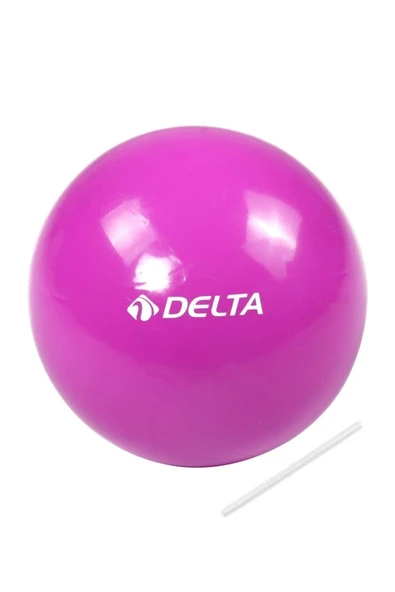 Delta 25 cm Dura-Strong Mini Pilates Topu Denge Egzersiz Topu-MOR ürün görseli 1
