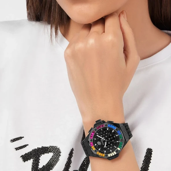 Philipp Plein PWPSA0724 Kol Saati - Resim 5