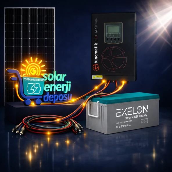 Solar Enerji Deposu 2000W Karavan Güneş Enerjisi Paketi – Taşınabilir Off-Grid Sistem ürün görseli 1