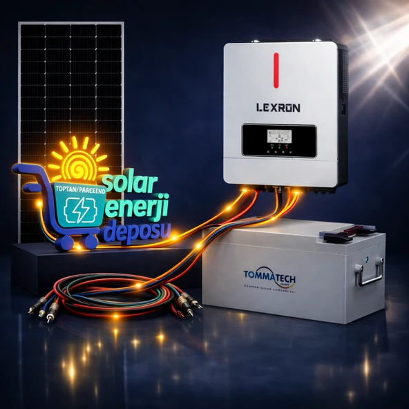 Solar Enerji Deposu 2000W Karavan Lityum Güneş Enerjisi Paketi – Hafif, Dayanıklı ve Uzun Ömürlü ürün görseli 1