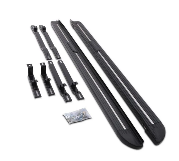 Nissan Qashqai Yan Basamak Koruma Siyah Oem 2014-2022 Arası Uyumlu ürün görseli 1