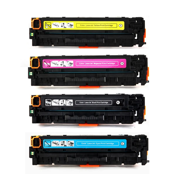Perfection Canon Uyumlu i-SENSYS LBP621 / LBP623 CRG-054 Sıfır Muadil Renkli Toner Takım ürün görseli 1