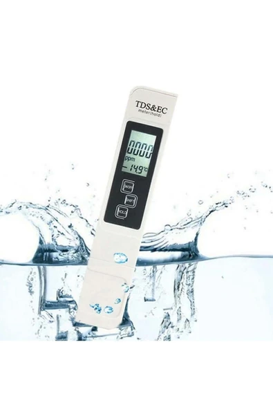 Plentiful 3in1 Dijital Tds Su Kalitesi Değer Ölçüm Cihazı ürün görseli 1