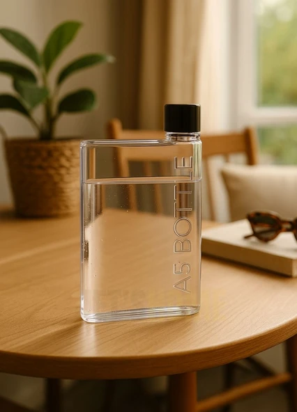Slim A5 Matara Akıtmaz Yer Kaplamaz BPA Free Çanta Uyumlu Suluk 420 ml ürün görseli 1