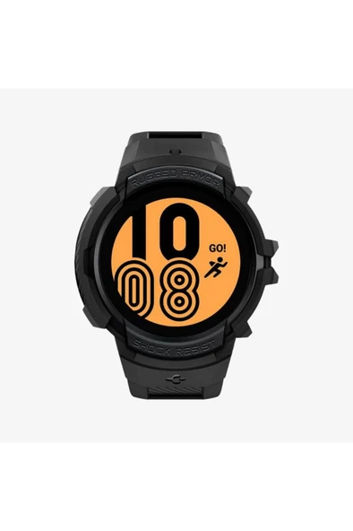 Spigen Galaxy Watch 5 / 4 (44mm) Kılıf & Kordon Kayış Rugged Armor Pro  Black Outlet ürün görseli 1