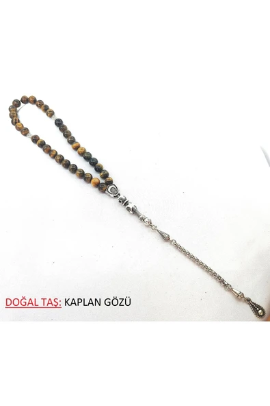 DOĞAL TAŞ BONCUKLU TESBİH - Resim 3