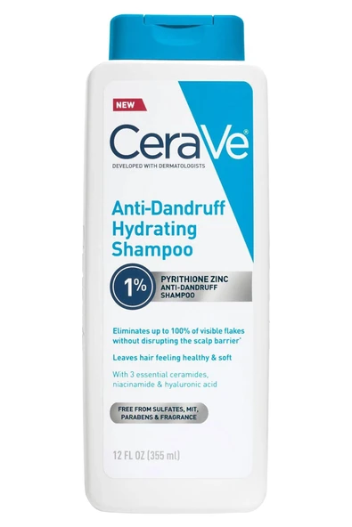 CeraVe Kepeğe Karşı Nemlendirici Şampuan 355ML ürün görseli 1