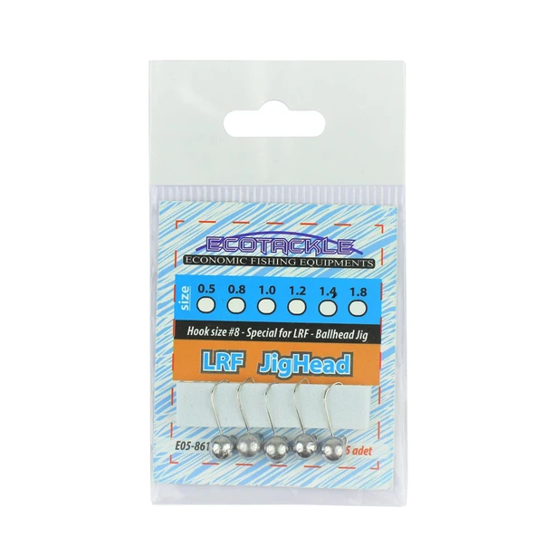 Ecotackle 5 Adet LRF Jig Head  1 gr ürün görseli 1