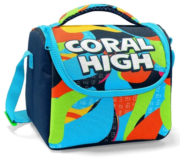 Coral High Beslenme Çantası 11793, Erkek Çocuk, Lacivert Mavi Grafiti, Isı Yalıtımlı ürün görseli 1