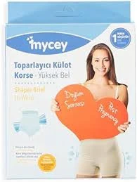 Mycey Toparlayıcı korse M beden Ten rengi ürün görseli 1