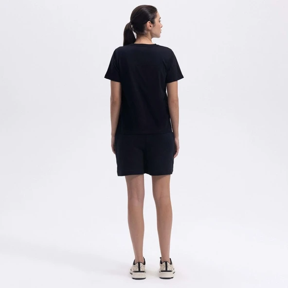 Ellesse Kadın Siyah Tişört – EF446-BK - Resim 6