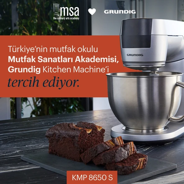 Grundig KMP 8650 S Mutfak Mikseri - Resim 4