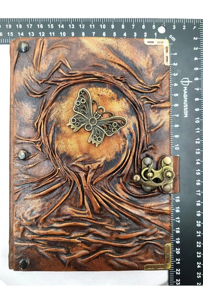 ANI VE HATIRA DEFTERİ, EL İŞÇİLİĞİ VE HAKİKİ DERİ DEFTER (135-198 SAYFA ARASI) ürün görseli 1