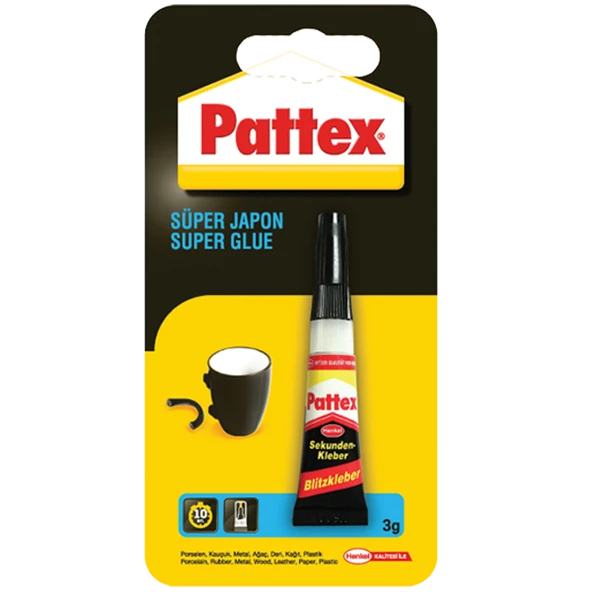 Pattex 3gr Süper Japon Yapıştırıcısı / 177767 ürün görseli 1