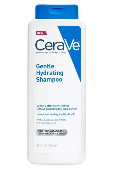 CeraVe Nazik Nemlendirici Şampuan 355ML ürün görseli 1