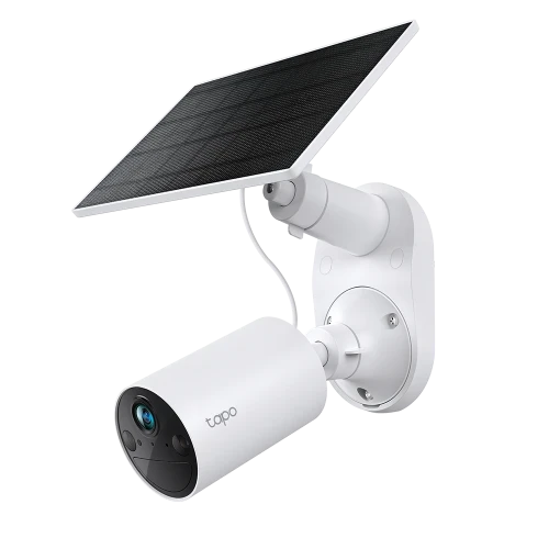 TP-LINK Tapo C410 KIT, 3,0Mpix, Dis Mekan, IP65, WiFi, 9Mt. Renkli Gece Görüsü, Iki Yönlü Ses, Günes Enerjili Güvenlik Kamerasi Kiti ürün görseli 1
