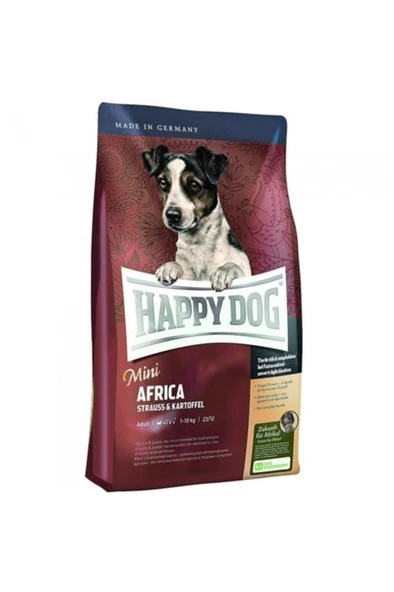 Happy Dog Mini Africa Devekuşu Etli Köpek Maması 4 Kg ürün görseli 1