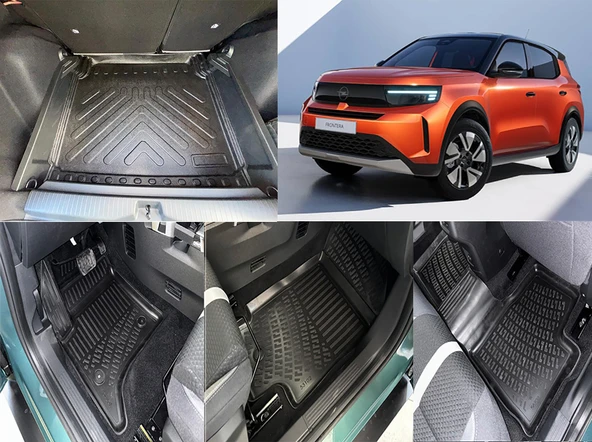 Rizline Opel Frontera Hybrit 3D Havuzlu Paspas ve Sabit Zemin  Bagaj Havuzu Set ürün görseli 1