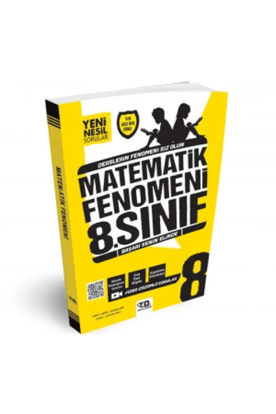 8.Sınıf Matematik Fenomeni Yeni Nesil Soru Bankası Tandem ürün görseli 1