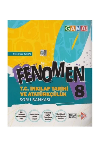 Fenomen 8.Sınıf İnkılap Tarihi Fenomen Soru Bankası ürün görseli 1