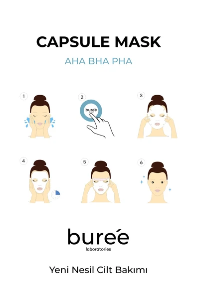 Kapsül Maske AHA BHA PHA Capsul Mask - Resim 2