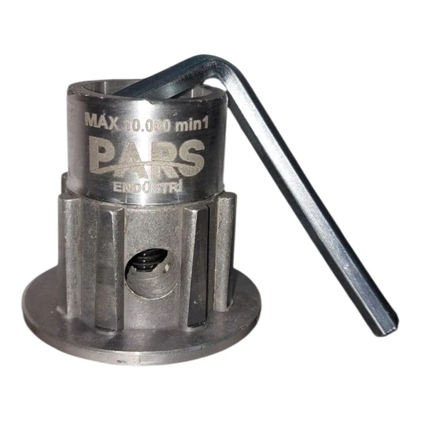 Pars Motorlu Tırpan Kendinden Pasolu Şapkalı Alüminyum Başlık 10 mm ürün görseli 1