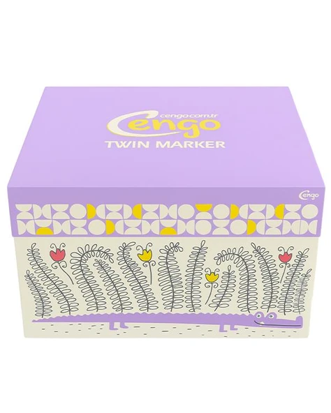 Cengo Twin Marker Çift Uçlu Kalem 168 Renk CGO137 ürün görseli 1