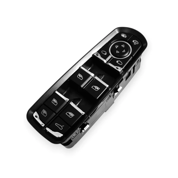 Porsche Panamera 2010-2013 Sol Cam Düğme Seti Şerit Takipli 7PP959858Q ürün görseli 1