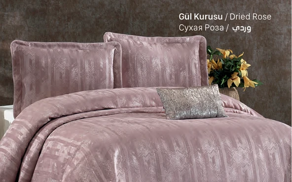 Güzide Çift Kişilik Yatak Örtüsü Riva - Resim 6