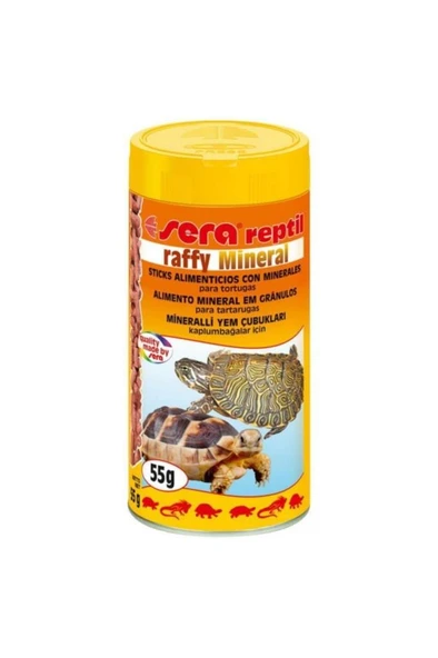 Sera Raffy Mineral Nature Kaplumbağa Yemi 250 ML ürün görseli 1