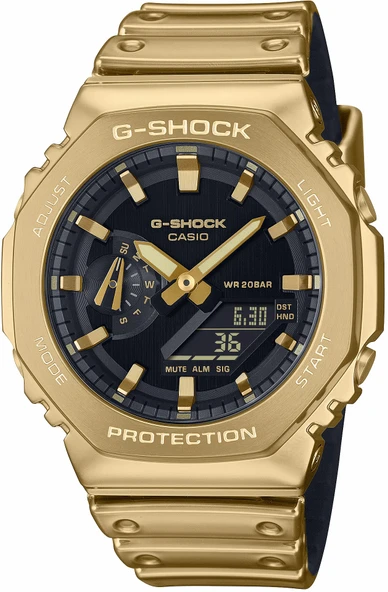 Casio GM-2100YMG-9ADR Quartz Analog/Dijital Siyah Kadran 20 ATM 44 mm Erkek Kol Saati ürün görseli 1