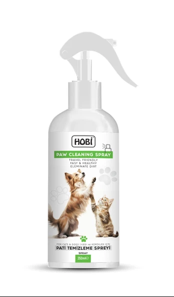 Hobi Paw Cleaning Sprey - Pati Temizleme Spreyi | 250ml | Hijyenik ve Pratik ürün görseli 1