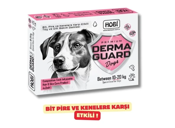 Hobi Derma Guard - Köpekler İçin Bit ve Pire Önleyici  Damla | 10-20 Kg | 2 Ml ürün görseli 1