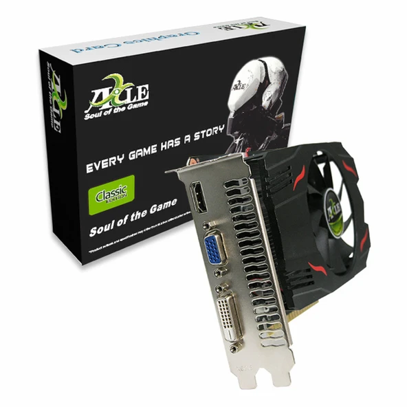 Axle GeForce GT 740 4GB GDDR5 128Bit DVI/VGA/HDMI Ekran Kartı ürün görseli 1