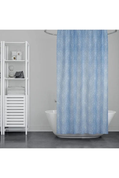 Çift Kanatlı Banyo Duş Perdesi 100x2Mt Royaleks-82048 ürün görseli 1