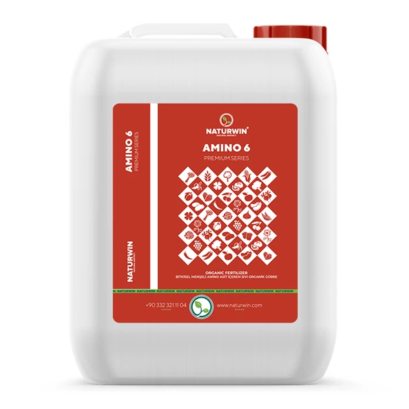 NATURWİN AMİNO 6 (SIVI AMİNOASİT) ORGANİK GÜBRE 20 LT ürün görseli 1