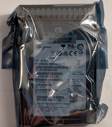 HP 655710-B21 1TB 7200 RPM SATA 6.0Gb/s 2.5" SFF SC MIDLINE HARD Drive ürün görseli 1